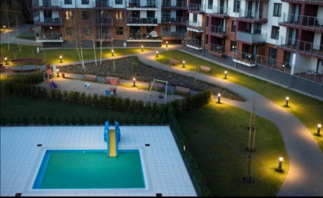 Morze Kolobrzeg Basen Kryty Apartman Kültér fotó